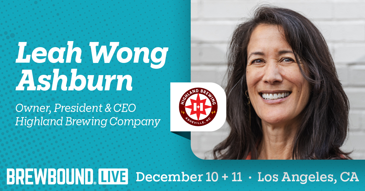 Highland Brewing Owner Leah Wong Ashburn to Deliver Brewbound Live 2025 Keynote Address