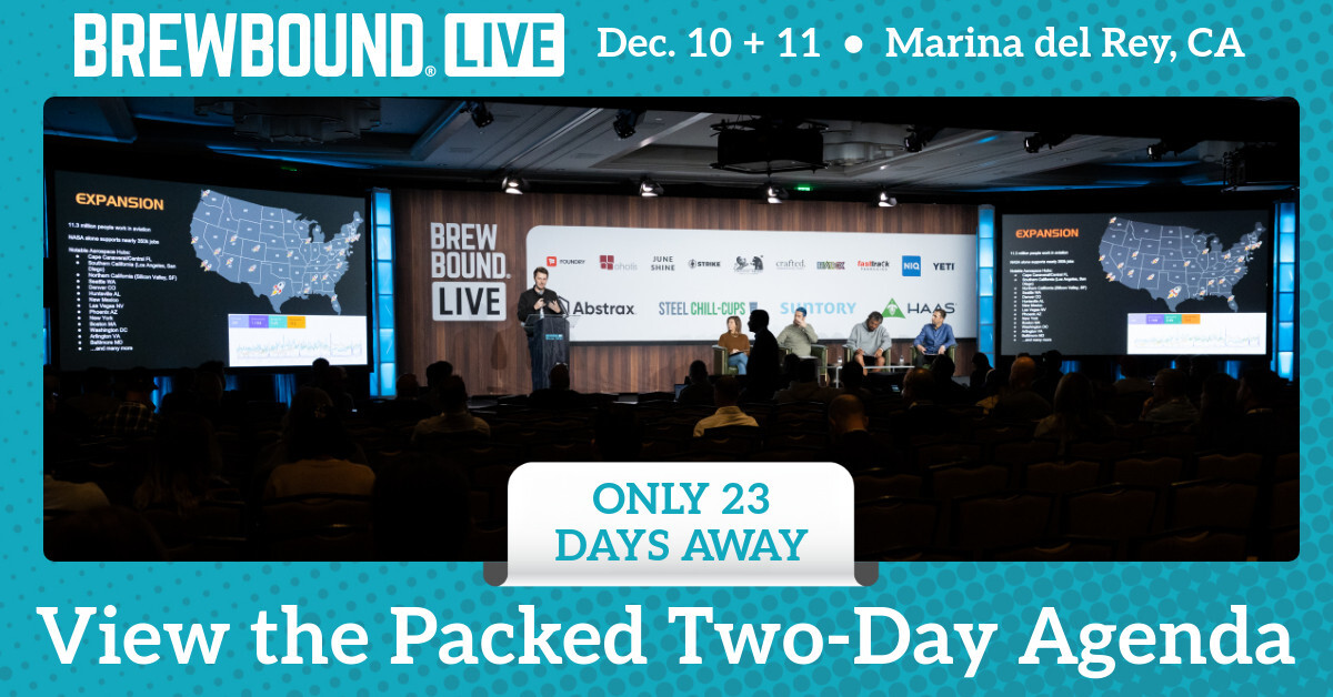 Brewbound Live 2025 Full Agenda Now Available: Speakers from Highland Brewing, JuneShine, Athletic Brewing, New Belgium, Sunset Distributing & More