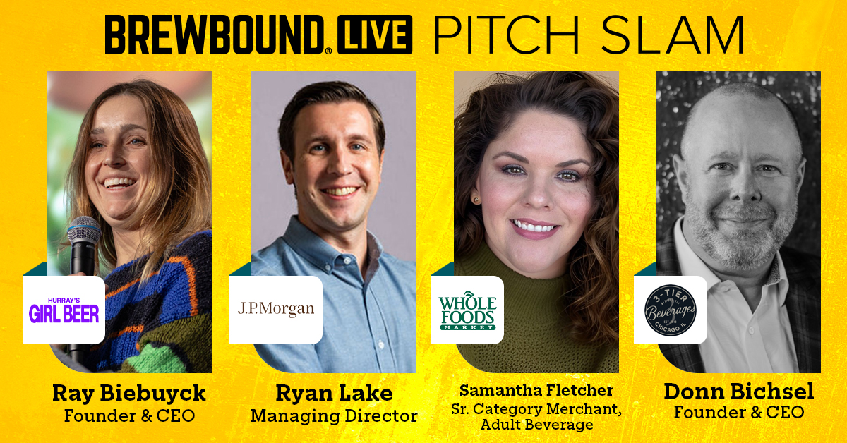 Brewbound Live 2025 Pitch Slam Judges Revealed