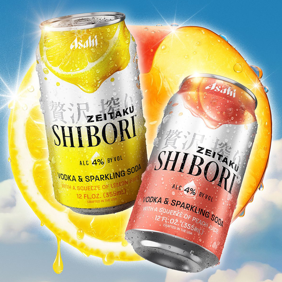 Asahi Brings Zeitaku Shibori RTD Vodka Soda to US