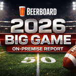 Super Bowl On-Premise Report: Draft -6%, Package -6.2%, Per BeerBoard