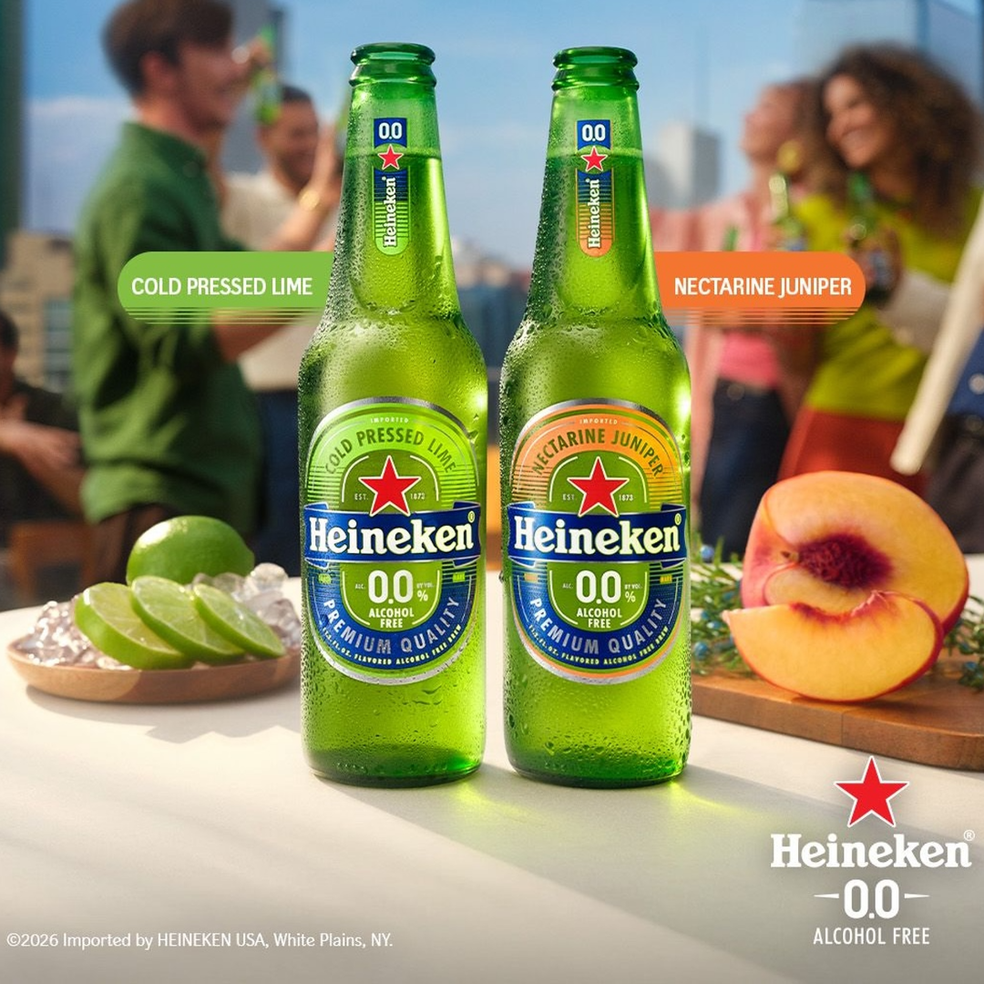 Heineken 0.0 Line Extensions Hitting Retailers Next Month