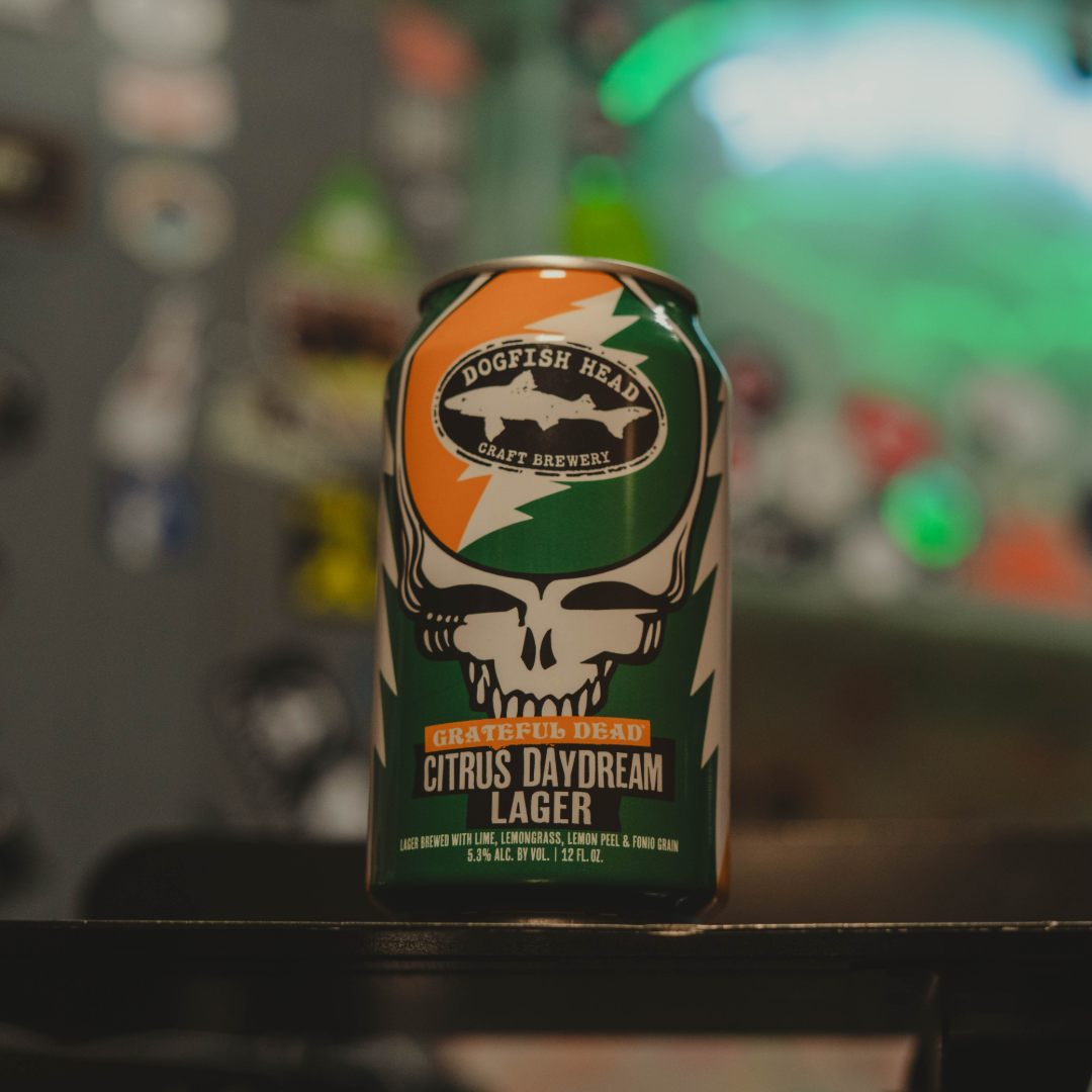 Dogfish Head Seeks a 2nd Hit with Grateful Dead Citrus Daydream Lager