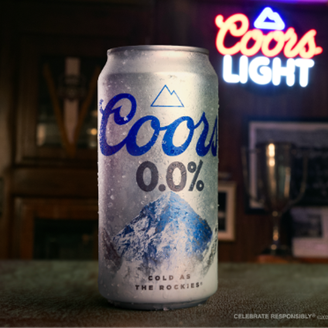 Molson Coors Adds Coors 0.0 to Non-Alc Beer Portfolio