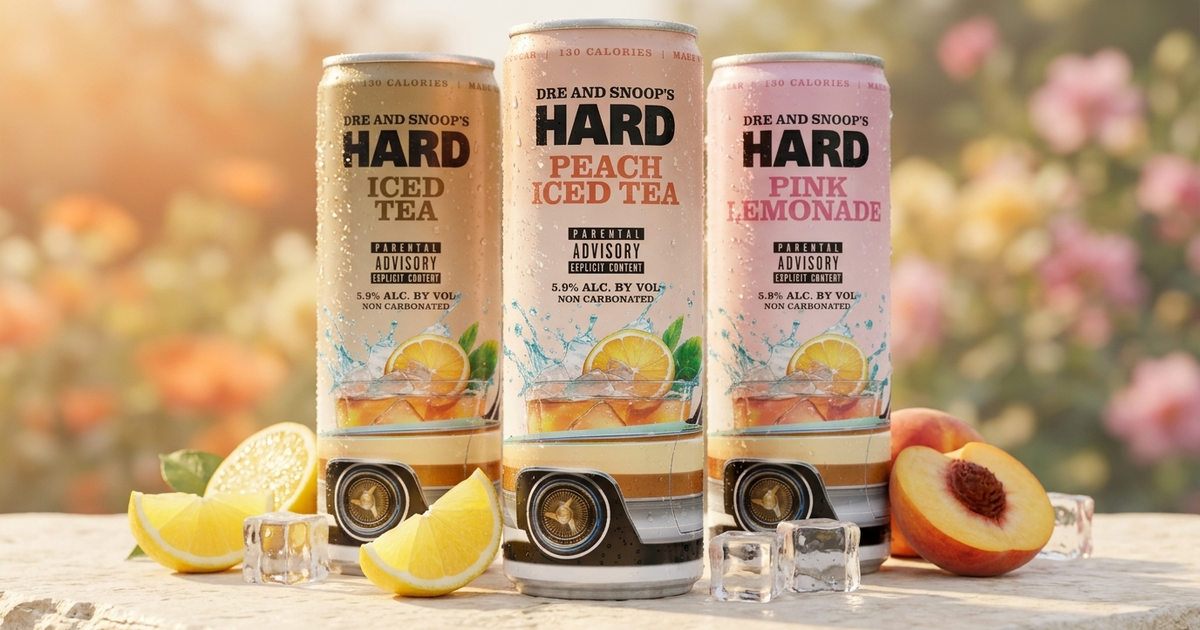 From Gin & Juice to Hard Tea: Dr Dre and Snoop Target New RTD