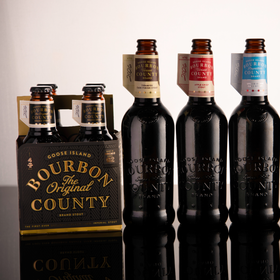Goose Island Unveils Sweet 2026 Bourbon County Brand Stout Collection
