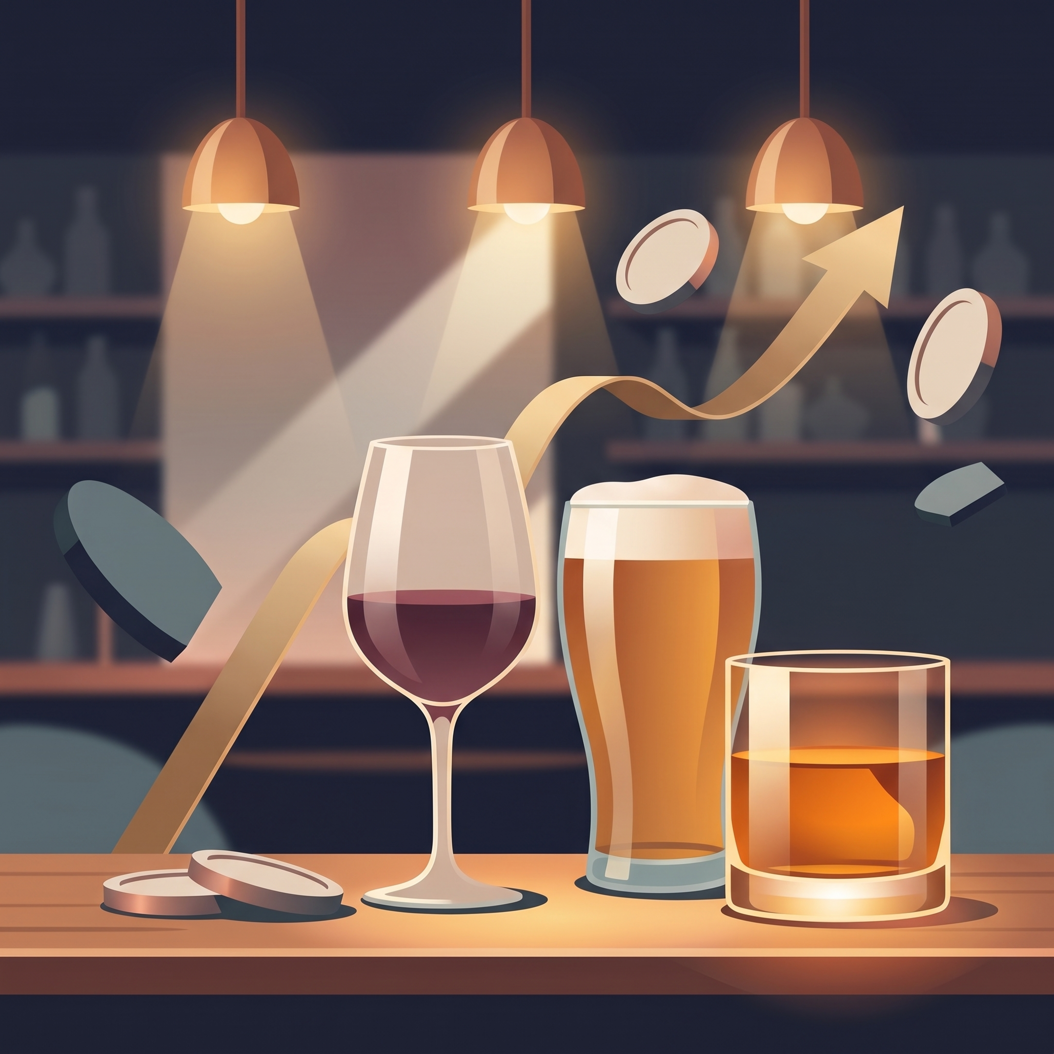 Alcohol Away From Home Outpaced Inflation in July